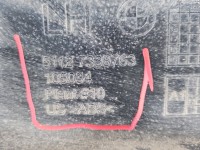 Ślizg zderzaka tył lewy BMW X3 F25 7338763