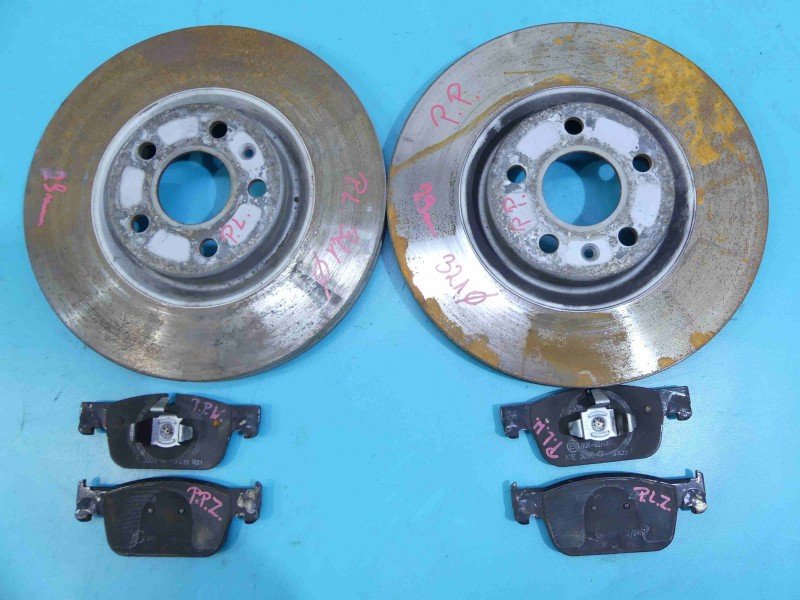 Tarcze hamulcowe przód klocki Volvo S90 16- 2.0 T5
