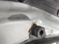 Maska przednia Mazda 6 I GG srebrny 25H