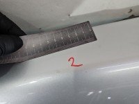 Błotnik przód lewy Peugeot 206 srebrny