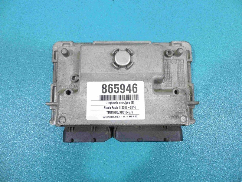 Komputer Sterownik silnika Skoda Fabia II 1.2 12v wie 03E906019AE, 5WA11018