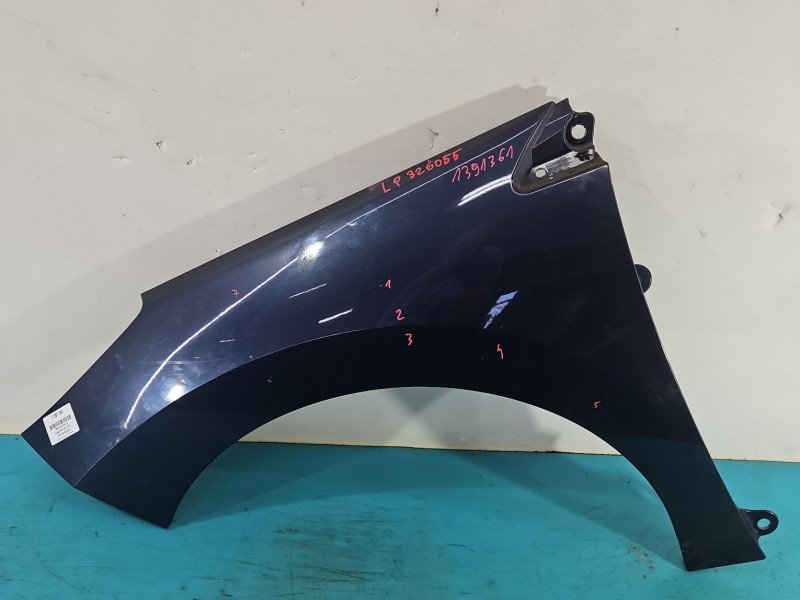 Błotnik przód lewy Peugeot 308 I T7 granatowy KHH