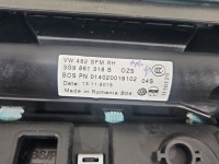 Tapicerka drzwi tył prawa boczek Vw Passat B8 197019781-21, 3G9861318B