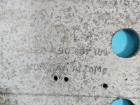 Wzmocnienie zderzaka przód belka Audi A6 C5 Producent części: Audi, Europejska przednie