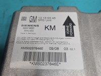 Deska rozdzielcza airbag pasażera kokpit Opel Vectra C