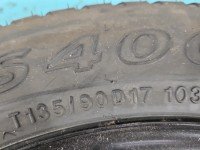 Koło zapasowe 17" dojazdowe dojazdówka Kia Sportage IV 15-21 5x114.3, Hankook, 135 mm, Profil opony: 90, 135/90/R17 103M...