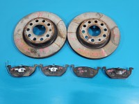 Tarcze hamulcowe przód klocki średnica 280mm grubość 22mm,plus klocki Vw Golf V 1.6 FSI
