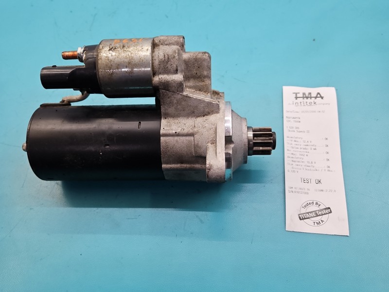 TEST Rozrusznik Skoda Superb II 2.0 TDI