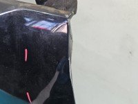 Błotnik przód lewy Opel Combo D czarny 3AU (298)