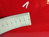 Drzwi tył prawe Seat Ibiza V KJ 6F HB 5d czerwony LS3H
