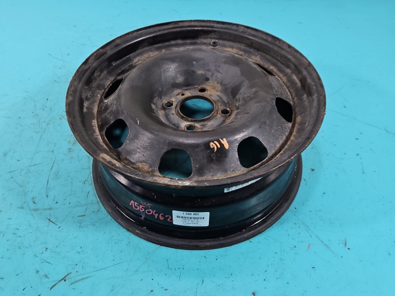 Felga stalowa 16" Citroen C4 I Szerokość felgi: 6.5", Rozstaw śrub: 4x108, Odsadzenie (ET): 31, CITROEN, 1550462, R16 4x108...