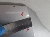 Maska przednia Ford Transit MK7 06-13 srebrny AA