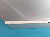 Drzwi tył prawe Mercedes CLS II C218 W218 218 sedan 4d srebrny 775