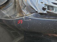 Błotnik tył prawy Mazda 6 III GJ grafit 42A ćwiartka