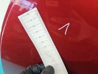 Drzwi tył lewe Vw Tiguan I 07- HB 5d bordowy LA3T