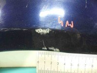 Błotnik przód lewy Land Range Rover II P38 granatowy 602