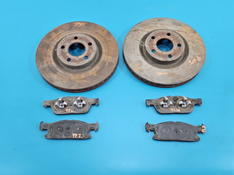 Tarcze hamulcowe przód klocki Ford Edge II 2.0 ECOBOOST Producent części: FORD, 317/30mm