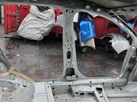 Próg lewy SŁUPEK ŚRODKOWY B Opel Astra V K HB 5d srebrny Z176