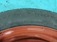 Koło zapasowe 15" dojazdowe dojazdówka Opel Agila B II 08- Rozstaw śrub: 4x100, Continental, 125 mm, Profil opony: 70, Kod...