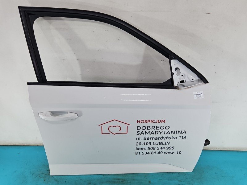 DRZWI PRZÓD PRAWE PASAŻERA Skoda Fabia III 5d biały LF9E DRZWI PRZÓD PRAWE PASAŻERA Skoda Fabia III 5d biały LF9E