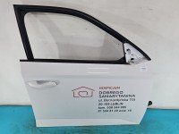 DRZWI PRZÓD PRAWE PASAŻERA Skoda Fabia III 5d biały LF9E