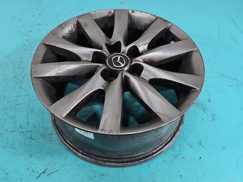 Felga aluminiowa 17" Mazda 6 III GJ alufelga Szerokość felgi: 7.5", 5x114.3, Odsadzenie (ET): 50, Producent felg: Mazda,...