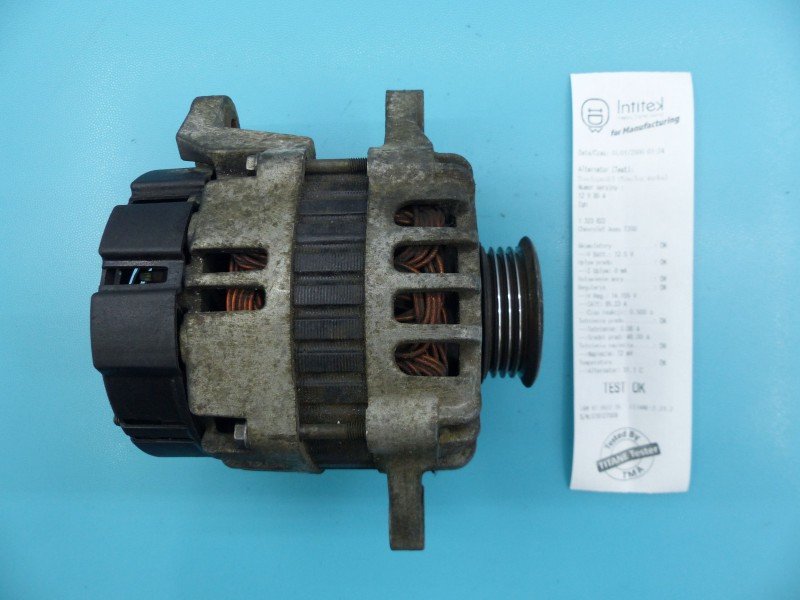 TEST Alternator Chevrolet Aveo T200 96652100, 2655866 1,2.0 8v wiel