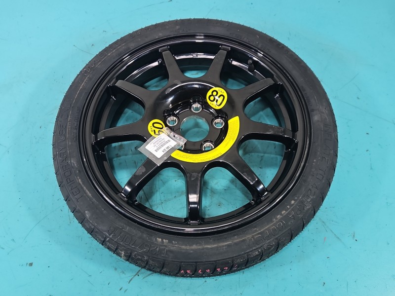 Koło zapasowe 16" dojazdowe dojazdówka Renault Kadjar 5x114.3, Marka: Kumho, imprk1549324, R18 1258/70 et40 4J KUMHO