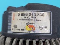 TEST Alternator Rover 600 0986040830, 0123115014 1.85 16v