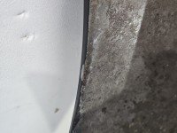 Błotnik przód prawy Peugeot 207 czarny EXL