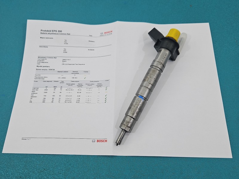 Wtryskiwacz BMW X6 E71 0445117017 3.0d