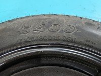 Koło zapasowe 15" dojazdowe dojazdówka Kia Rio II 05-11 Rozstaw śrub: 4x100, Hankook, 125 mm, Profil opony: 80, 125/80/R15...