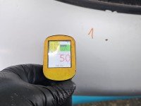 Klapa tył Honda Civic VI HB 5d srebrny