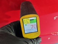 DRZWI PRZÓD PRAWE PASAŻERA Audi A4 B7 5d czerwony LY3J