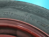 Koło zapasowe 15" dojazdowe dojazdówka Citroen C4 I Rozstaw śrub: 4x108, Michelin, 195 mm, Profil opony: 65, Kod producenta:...