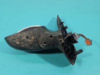 Lusterko lewe pin Peugeot 206 HB 5d kolor srebrny europa