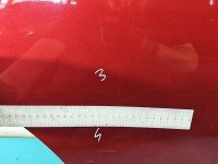 Drzwi tył prawe Toyota Yaris III HB 5d bordowy 3N8