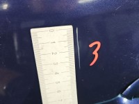 DRZWI PRZÓD LEWE KIEROWCY Renault Scenic I 5d granatowy TEF43