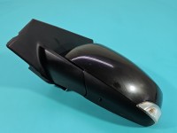 Lusterko lewe Renault Megane III czarny, elektryczny, Kod lakieru: NV676, składane elektrycznie, 10pin czarny NV676...