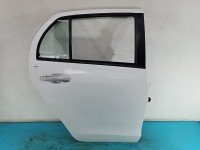 Drzwi tył prawe Toyota Yaris II HB 5d biały 068