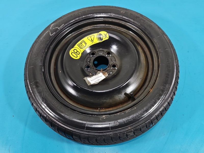 Koło zapasowe 16" dojazdowe dojazdówka FORD C-MAX II MK2 Rozstaw śrub: 5x108, Maxxis, 125 mm, Profil opony: 80, Kod...