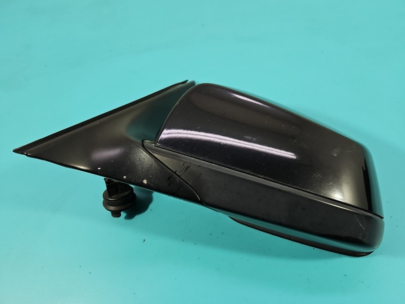 Lusterko lewe pin BMW F01 sedan 4d kolor 475/9 Black Sapphire Metalic europa