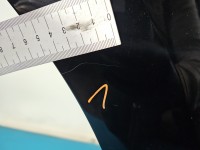 Drzwi tył prawe Vw Sharan II 10- HB 5d czarny LC9X