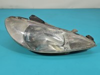 Reflektor prawy lampa przód Peugeot 206 EUROPA 9640559480, 89006131