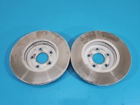 Tarcze hamulcowe przód klocki 300/24mm z klockami Ford Mondeo Mk3 2.0 tdci
