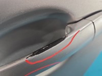 Drzwi tył lewe Vw Golf V HB 5d LA7W