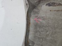 Błotnik przód prawy Toyota Corolla Verso II szary 4S0