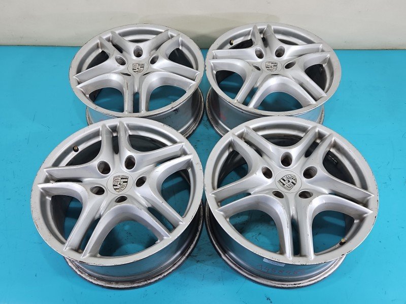 Felga aluminiowa 18" komplet alufelgi felgi Porsche Cayenne I 9P 7L5601025S