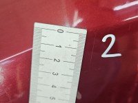 Błotnik przód lewy Mitsubishi Space star bordowy