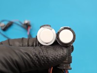 Wiązka zderzaka tył KOD KOLORU LF9E Skoda Octavia IV Instalacja pdc 5E7971104, 5Q0919275B